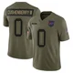 Lloyd Cushenberry III ＃0 Buffalo Bills Limited Olive Youth 2025 Salute to Service Jersey