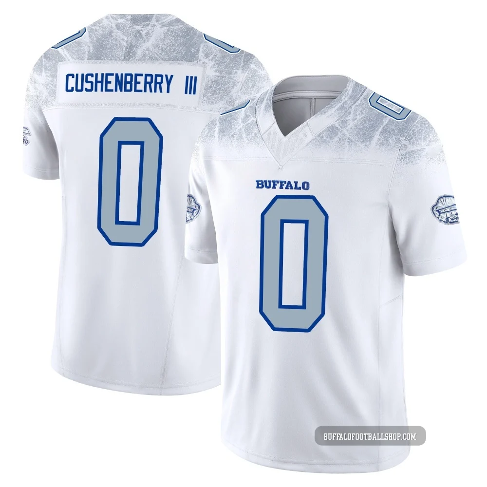 Lloyd Cushenberry III ＃0 Buffalo Bills Limited White Men's 2025 Rivalries Collection Jersey