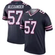 Lorenzo Alexander ＃57 Buffalo Bills Legend Navy Men's Inverted Jersey