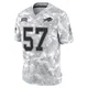 Lorenzo Alexander ＃57 Buffalo Bills Limited Arctic Camo Men's 2024 Salute to Service Jersey