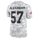 Lorenzo Alexander ＃57 Buffalo Bills Limited Arctic Camo Youth 2024 Salute to Service Jersey
