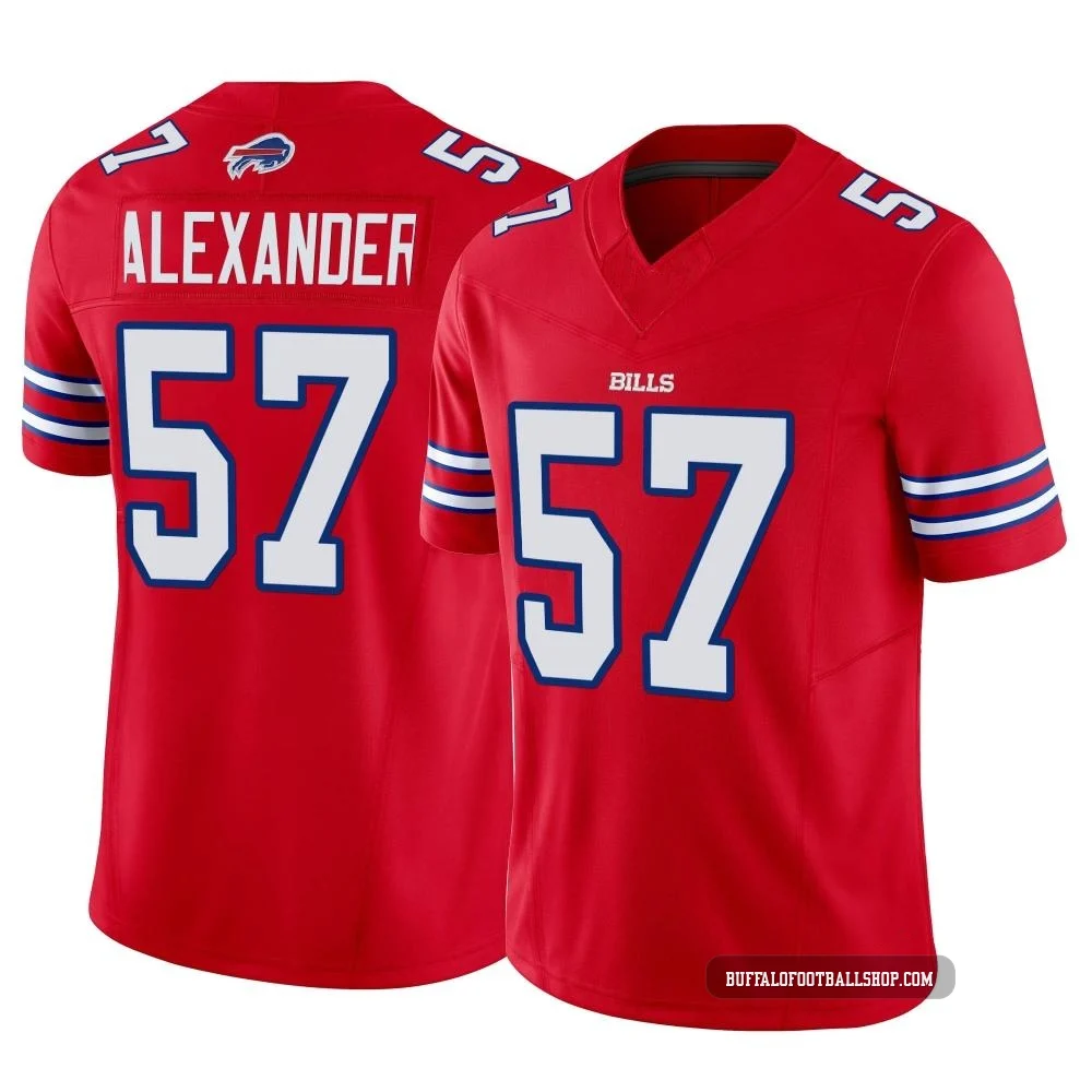 Lorenzo Alexander ＃57 Buffalo Bills Limited Red Men's Vapor F.U.S.E. Jersey