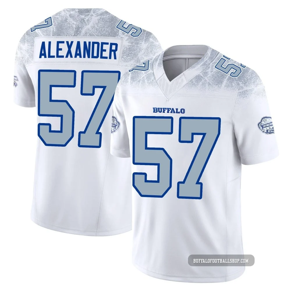 Lorenzo Alexander ＃57 Buffalo Bills Limited White Men's 2025 Rivalries Collection Jersey