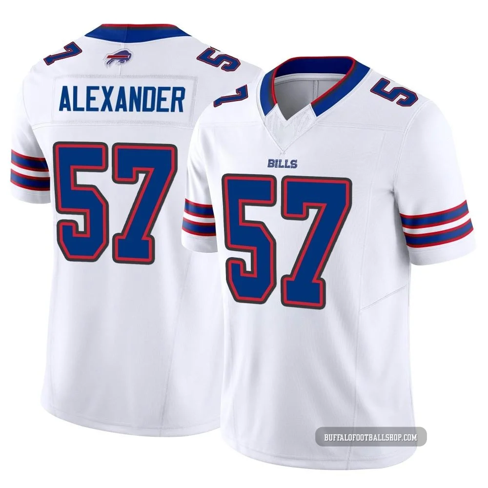 Lorenzo Alexander ＃57 Buffalo Bills Limited White Youth Vapor F.U.S.E. Jersey