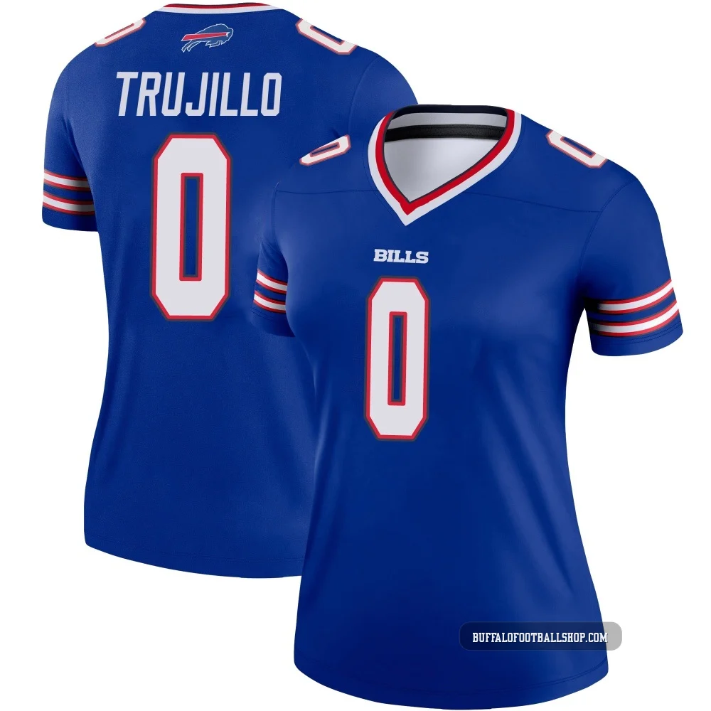 Maddux Trujillo ＃0 Buffalo Bills Legend Royal Women's Jersey