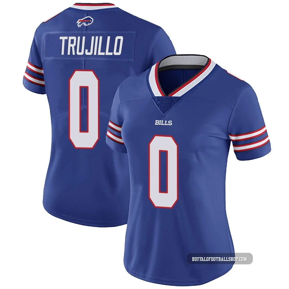 Maddux Trujillo ＃0 Buffalo Bills Limited Royal Women's Team Color Vapor Untouchable Jersey