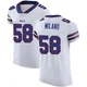 Matt Milano ＃58 Buffalo Bills Elite White Men's Vapor Untouchable Jersey