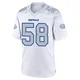Matt Milano ＃58 Buffalo Bills Game White Men's 2025 Rivalries Collection Jersey