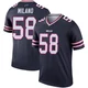 Matt Milano ＃58 Buffalo Bills Legend Navy Youth Inverted Jersey