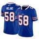 Matt Milano ＃58 Buffalo Bills Limited Royal Men's Vapor F.U.S.E. Jersey