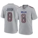 Matthew Judon ＃8 Buffalo Bills Game Gray Men's Atmosphere Fashion Jersey