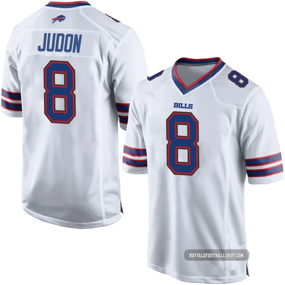 Matthew Judon ＃8 Buffalo Bills Game White Youth Jersey