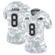 Matthew Judon ＃8 Buffalo Bills Limited Arctic Camo Women's 2024 Salute to Service Jersey
