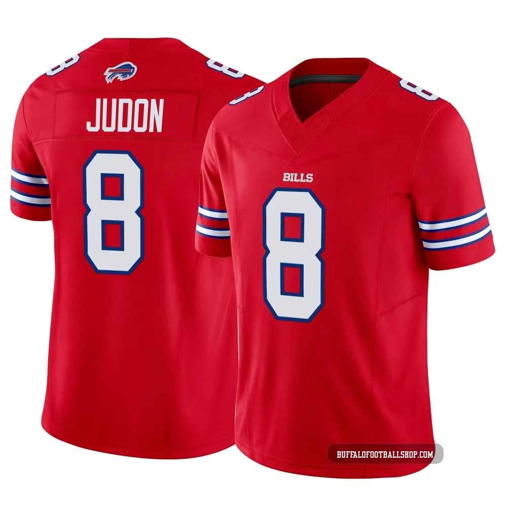 Matthew Judon ＃8 Buffalo Bills Limited Red Men's Vapor F.U.S.E. Jersey