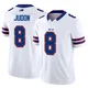 Matthew Judon ＃8 Buffalo Bills Limited White Men's Vapor F.U.S.E. Jersey