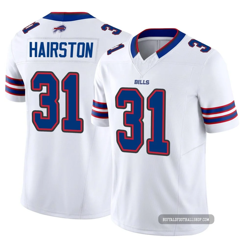 Maxwell Hairston ＃31 Buffalo Bills Limited White Youth Vapor F.U.S.E. Jersey