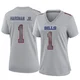 Mecole Hardman Jr. ＃1 Buffalo Bills Game Gray Women's Atmosphere Fashion Jersey