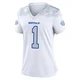Mecole Hardman Jr. ＃1 Buffalo Bills Game White Women's 2025 Rivalries Collection Jersey