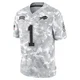 Mecole Hardman Jr. ＃1 Buffalo Bills Limited Arctic Camo Men's 2024 Salute to Service Jersey