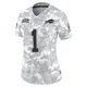Mecole Hardman Jr. ＃1 Buffalo Bills Limited Arctic Camo Women's 2024 Salute to Service Jersey