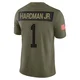 Mecole Hardman Jr. ＃1 Buffalo Bills Limited Olive Men's 2025 Salute to Service Jersey