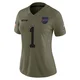 Mecole Hardman Jr. ＃1 Buffalo Bills Limited Olive Women's 2025 Salute to Service Jersey