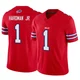 Mecole Hardman Jr. ＃1 Buffalo Bills Limited Red Men's Vapor F.U.S.E. Jersey