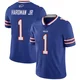 Mecole Hardman Jr. ＃1 Buffalo Bills Limited Royal Youth Team Color Vapor Untouchable Jersey