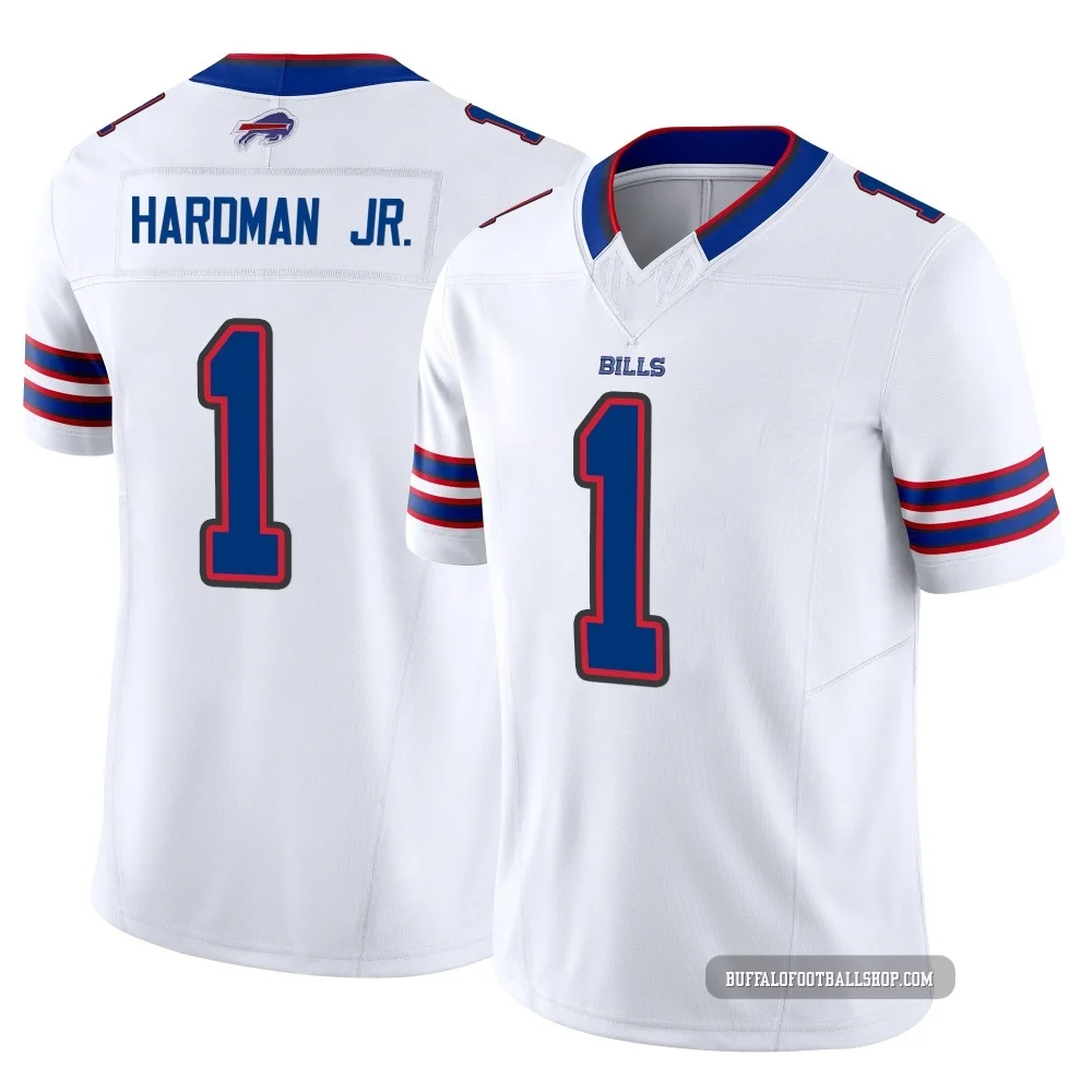 Mecole Hardman Jr. ＃1 Buffalo Bills Limited White Youth Vapor F.U.S.E. Jersey