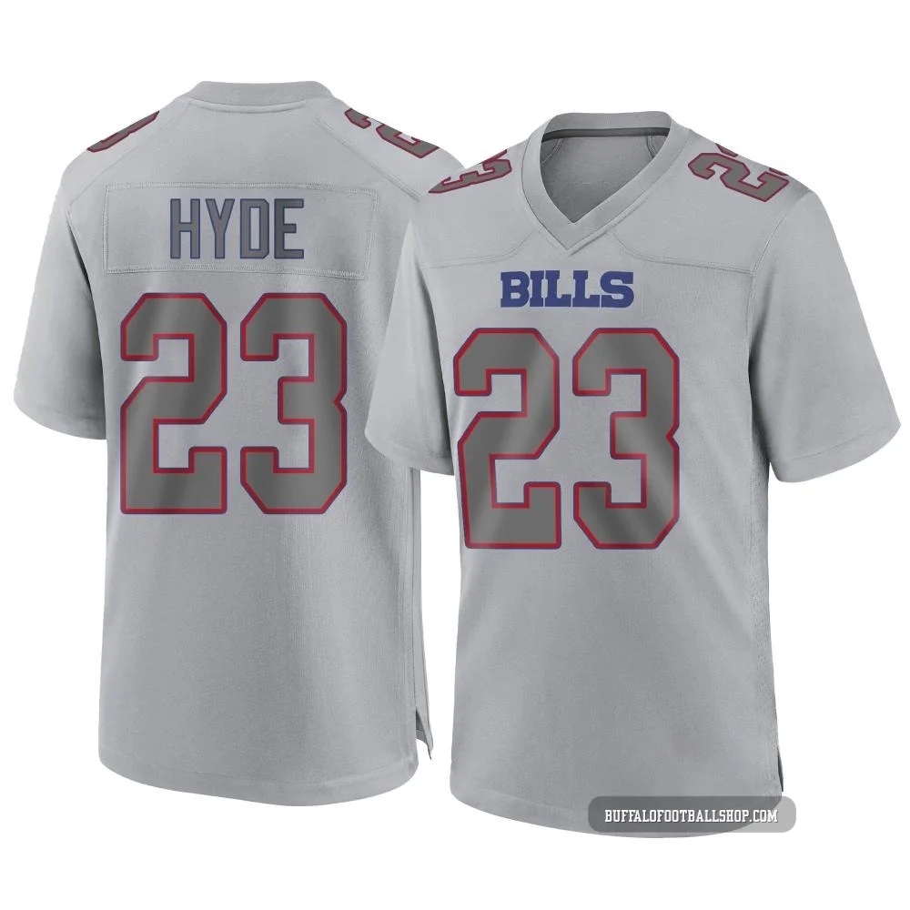 Micah Hyde ＃23 Buffalo Bills Game Gray Men's Atmosphere Fashion Jersey