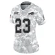 Micah Hyde ＃23 Buffalo Bills Limited Arctic Camo Women's 2024 Salute to Service Jersey