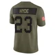 Micah Hyde ＃23 Buffalo Bills Limited Olive Youth 2025 Salute to Service Jersey
