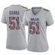 Mike Danna ＃51 Buffalo Bills Game Gray Women's Atmosphere Fashion Jersey