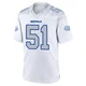 Mike Danna ＃51 Buffalo Bills Game White Men's 2025 Rivalries Collection Jersey
