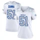 Mike Danna ＃51 Buffalo Bills Game White Women's 2025 Rivalries Collection Jersey