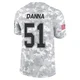 Mike Danna ＃51 Buffalo Bills Limited Arctic Camo Youth 2024 Salute to Service Jersey