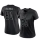 Mike Danna ＃51 Buffalo Bills Limited Black Women's Reflective Jersey