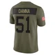 Mike Danna ＃51 Buffalo Bills Limited Olive Youth 2025 Salute to Service Jersey