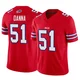 Mike Danna ＃51 Buffalo Bills Limited Red Men's Vapor F.U.S.E. Jersey
