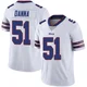 Mike Danna ＃51 Buffalo Bills Limited White Men's Color Rush Vapor Untouchable Jersey
