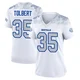 Mike Tolbert ＃35 Buffalo Bills Game White Women's 2025 Rivalries Collection Jersey