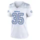 Mike Tolbert ＃35 Buffalo Bills Game White Women's 2025 Rivalries Collection Jersey