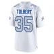 Mike Tolbert ＃35 Buffalo Bills Game White Youth 2025 Rivalries Collection Jersey