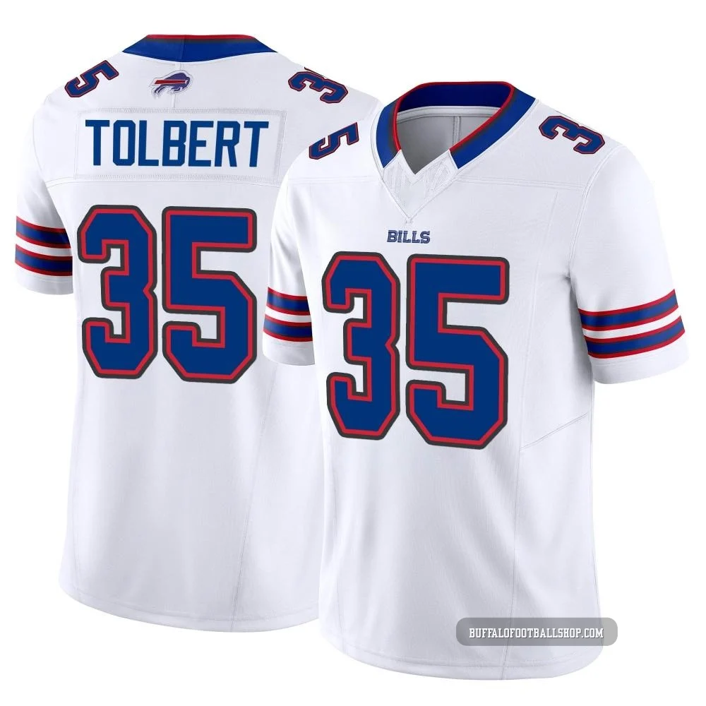 Mike Tolbert ＃35 Buffalo Bills Limited White Youth Vapor F.U.S.E. Jersey