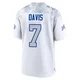 Ray Davis ＃7 Buffalo Bills Game White Youth 2025 Rivalries Collection Jersey