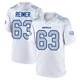 Rush Reimer ＃63 Buffalo Bills Game White Youth 2025 Rivalries Collection Jersey