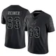 Rush Reimer ＃63 Buffalo Bills Limited Black Youth Reflective Jersey