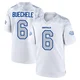Shane Buechele ＃6 Buffalo Bills Game White Youth 2025 Rivalries Collection Jersey