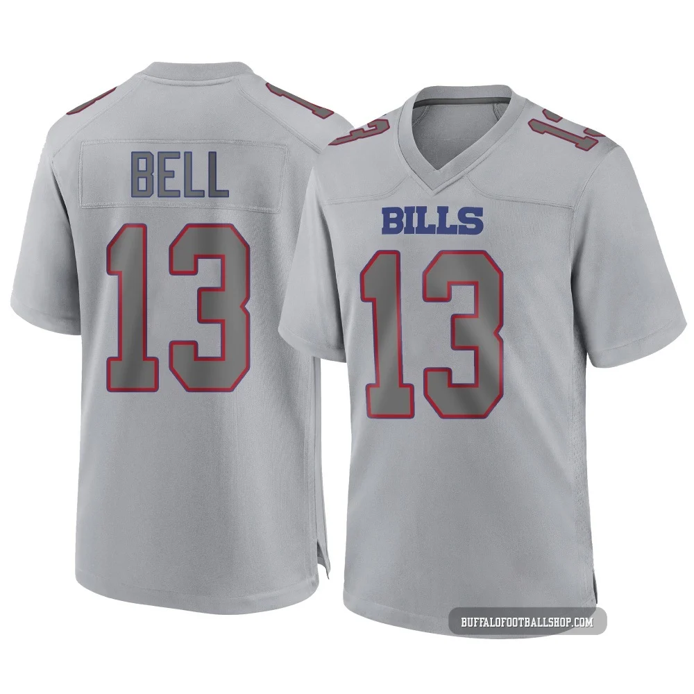 Skyler Bell ＃13 Buffalo Bills Game Gray Youth Atmosphere Fashion Jersey