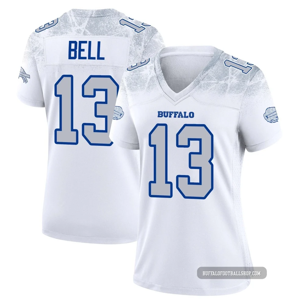 Skyler Bell ＃13 Buffalo Bills Game White Women's 2025 Rivalries Collection Jersey